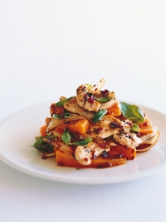 chicken and pumpkin stir-fry