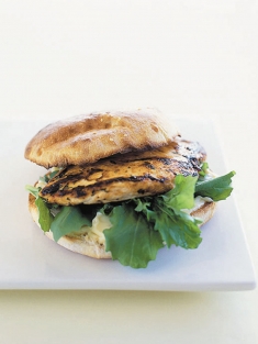 chilli chicken burger