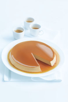 coffee crème caramel