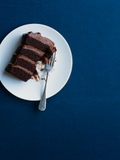 four tier chocolate layer cake