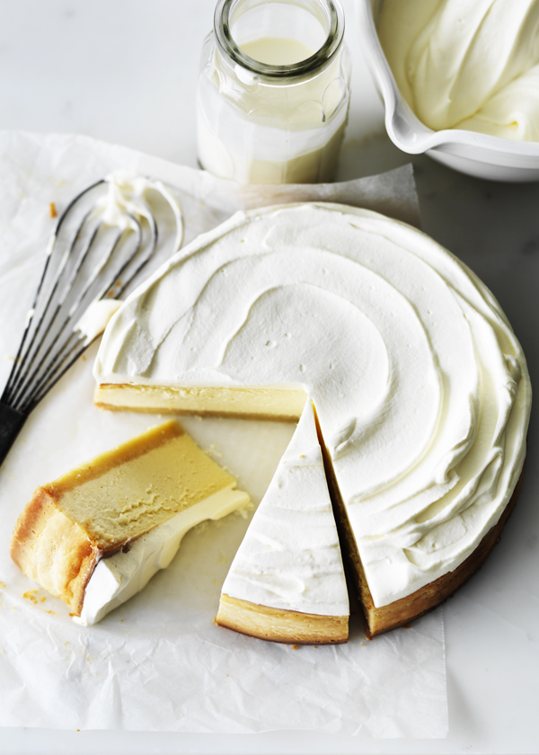 Classic lemon cheesecake by Donna Hay on @thouswellblog