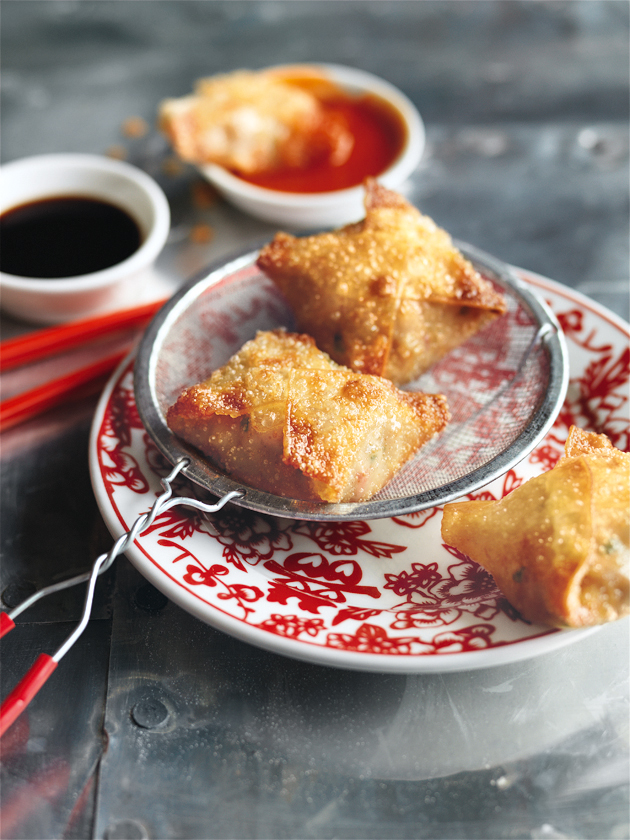 Crispy Crab And Ginger Dumplings Donna Hay