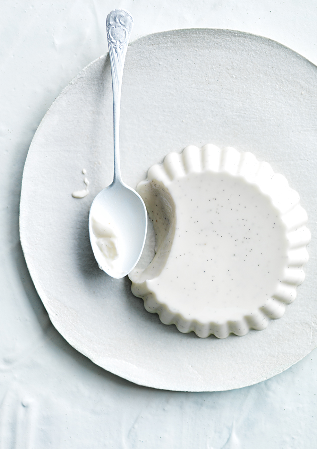 Buttermilk panna cotta by Donna Hay on @thouswellblog