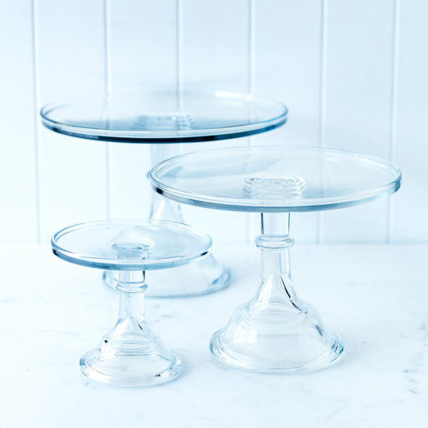 home / online store / kitchen tools / clear glass cake stand – large